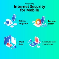 Kaspersky Internet Security for Android 1 Year 1 Device for Mobile Antivirus Software (License Key send via email)