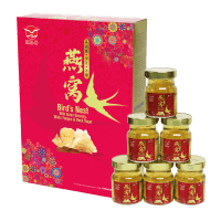 Parents' Day Package C - Bird's Nest With White Fungus, Asian Ginseng & Rock Sugar (70ml x 6) 2 boxes @ RM 60【Free Shipping】
