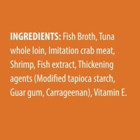 [LazChoice]Fancy Feast Broths with Tuna Surimi & Prawns Wet Cat Food Pouch (1 x 40g)