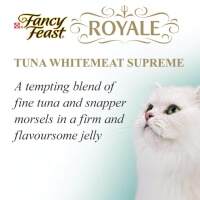 [LazChoice]Fancy Feast Royale Tuna Whitemeat Supreme Wet Cat Food Can (1 x 85g) - Pet Food/ Wet Food/ Cat Food/ Makanan Kucing