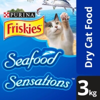FRISKIES Seafood Sensation Dry Cat Food Pack (1 x 3kg)