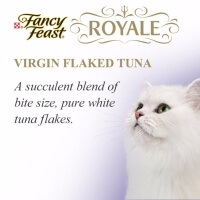 Fancy Feast Royale Virgin Flaked Tuna Wet Cat Food Can (24 x 85g)
