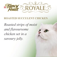 Fancy Feast Royale Roasted Succulent Chicken Wet Cat Food Can (24 x 85g)