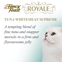 Fancy Feast Royale Tuna Whitemeat Supreme Wet Cat Food Can (24 x 85g)