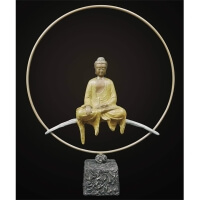 (開運陶源)Sakyamuni Buddha (Sanbao Buddha) *Pufu Sketch Series~ Ziwen teacher limited original bronze sculpture