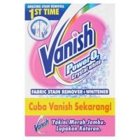 Vanish Power O2 Crystal White Fabric Stain Remover + Whitener 30g