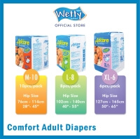 Adcare Adult Diapers Leak Guard (XL Size 6 PCS) x 1 Bags