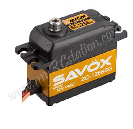 Savox High Torque High Voltage Servo SC-1268SG #SC-1268SG