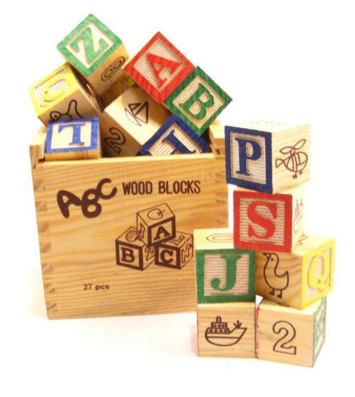 ABC Wood Blocks (27PCS)