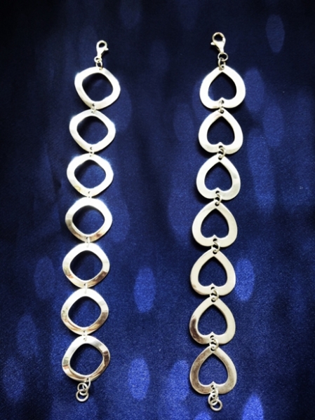 Fine 925 silver Shape Bracelet