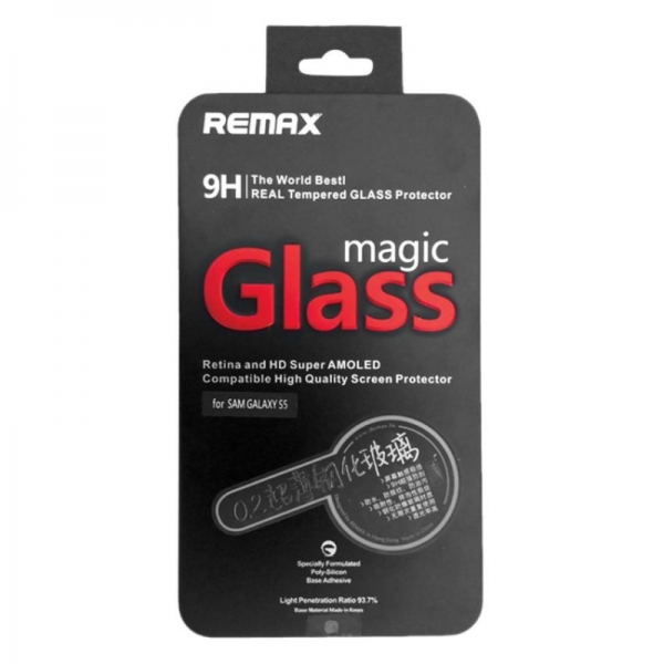 REMAX 9H Real Tempered Glass Screen Protector for Samsung Galaxy S5 i9600