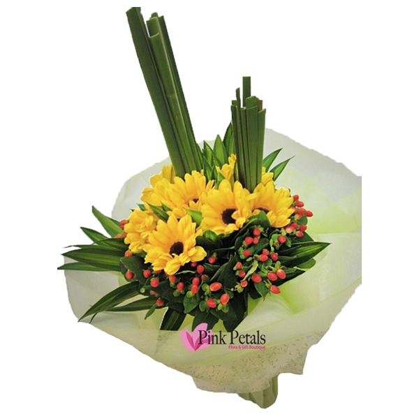 HB037 Gerberas (Flower Bouquet)