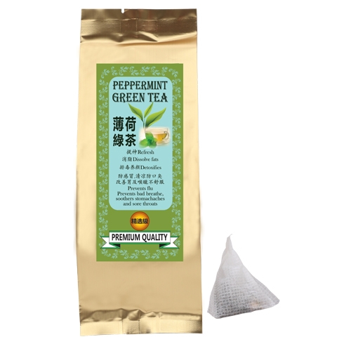 Peppermint Green Tea