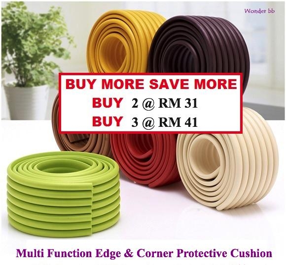 BUY 2 OR 3\' Baby Safety Edge Corner Protective Cushion/Guard