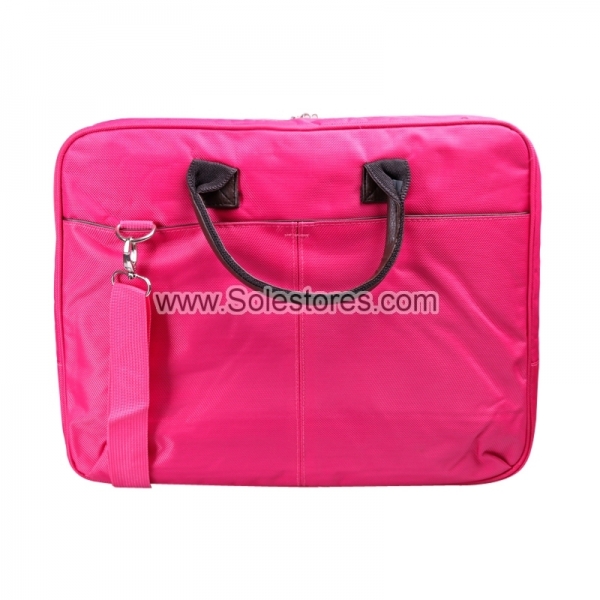 14" Laptop Document Bag (Pink)