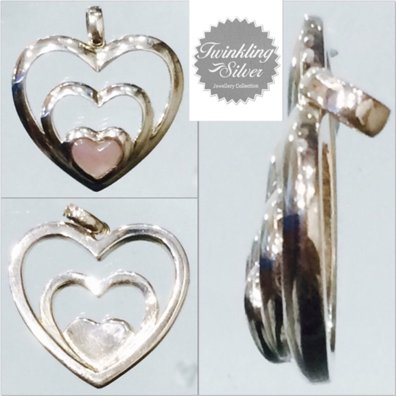 Fine 925 silver crystal pendant ( SLP2243P )