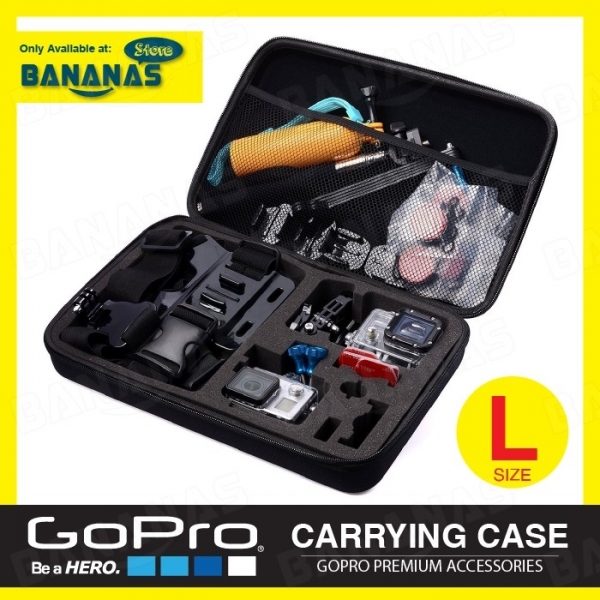 GoPro HERO 4 Session 3+ 3 SJCam XiaoYi Accessories EVA Protective Travel Bag Case Storage Box Large