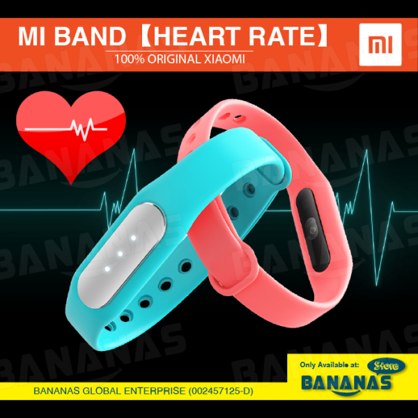 100% ORIGINAL Xiaomi 2015 NEW Mi Band Heart Rate Monitor Bracelet Smart Wristband Fitness Miband