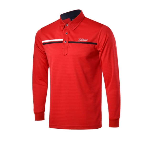 Titleist Long Sleeve Men Golf Shirt - Free Shipping from Overseas