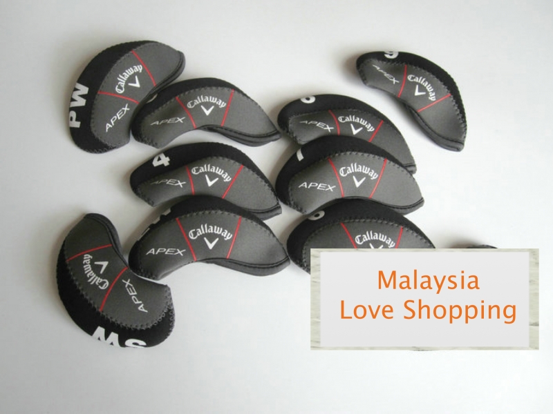 CALLAWAY GOLF CLUB HEAD COVER IRON FULL SET FREE SHIPPING FROM OVERSEAS
