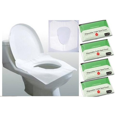 Anti-Bacterial Disposable Toilet Seat Cover Practical Hygiene 2 Package Available