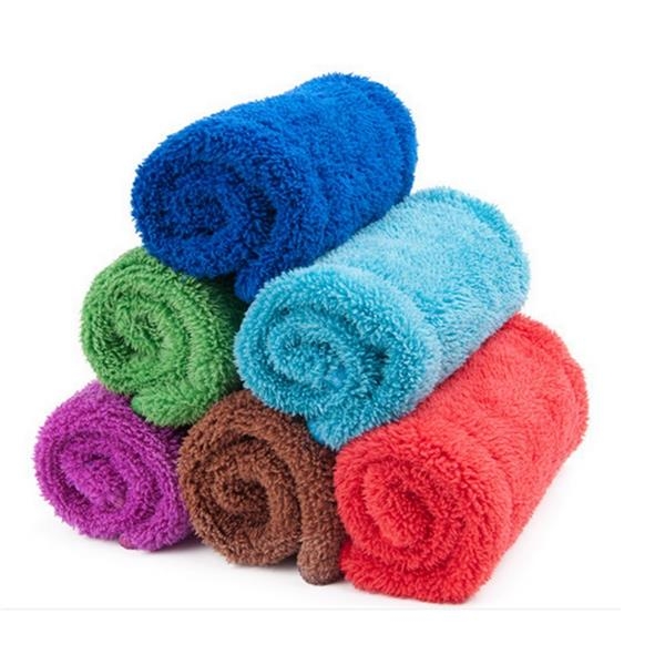 40x50cm Microfiber Ultra Soft Absorbent 2 layer Thick Towel Car Wash