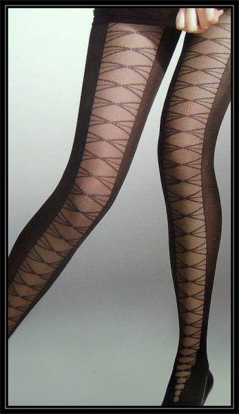 Fashion Pantyhose Style & Elegance Jela With High Exotic Pattern Design 20D