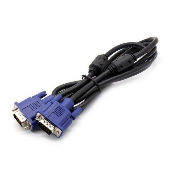 Premium High Quality 1.5m VGA/SVGA HDB15 Male to HDB15 Male Cable