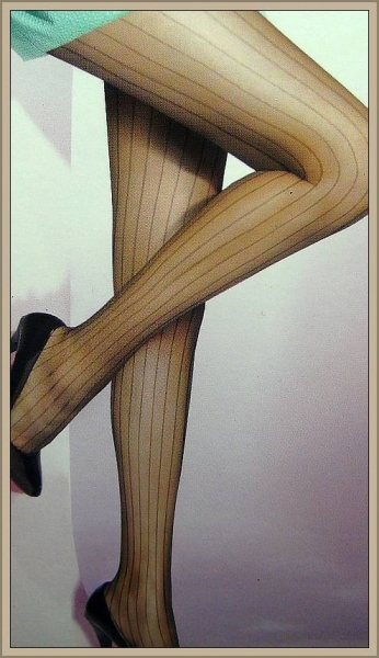 Fashion Pantyhose Stripes Design 8D