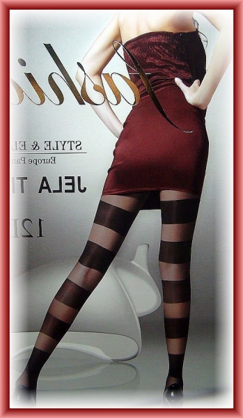 Fashion Pantyhose Style & Elegance Jela With Multiple Stripes Wrap Design 12D