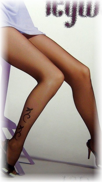 Fashion Pantyhose Style & Elegance With Exotic Pattern Design 12D