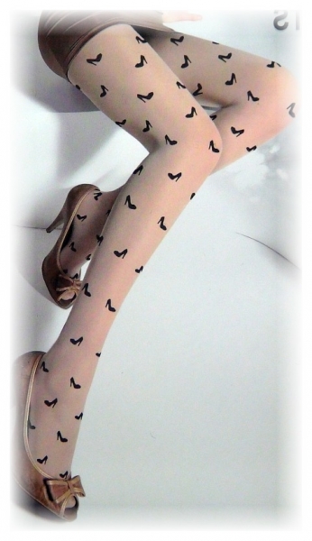 Fashion Pantyhose Style & Elegance Jela With High Heels Design 8D
