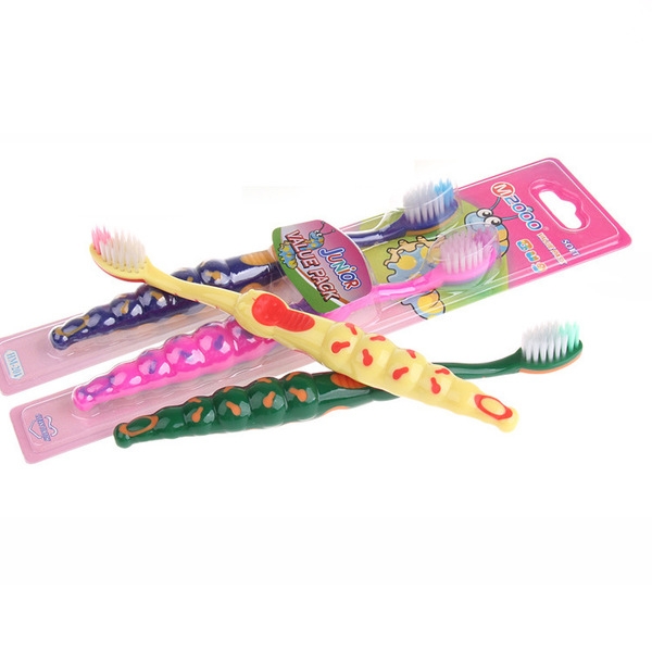 Kids Nano Antibacterial Toothbrush 2 In 1 Value Pack