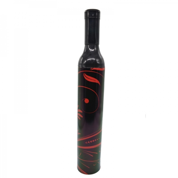 Wine Bottle Creative Fashion Umbrella (Black)