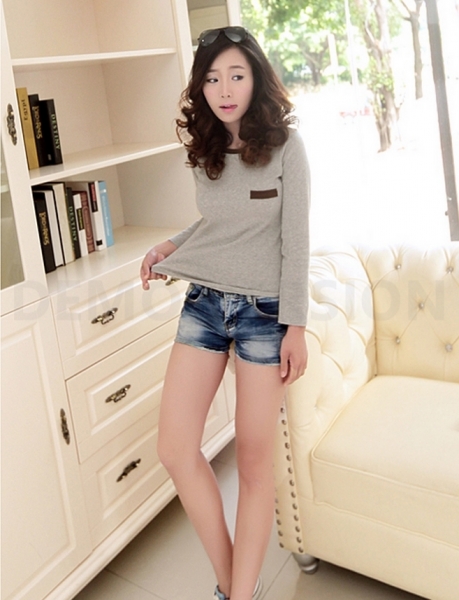 Trendy Casual Lady Long Sleeve Top