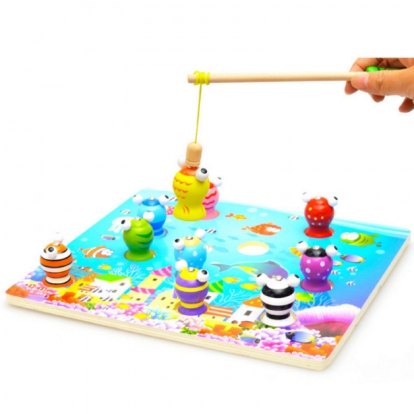3D Wooden Fishing Game BT20