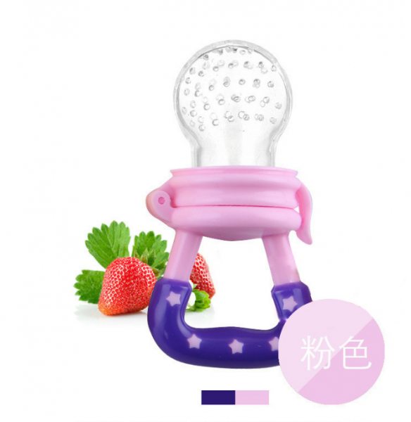 Baby Food Pacifier Star Design (S) (Purple)