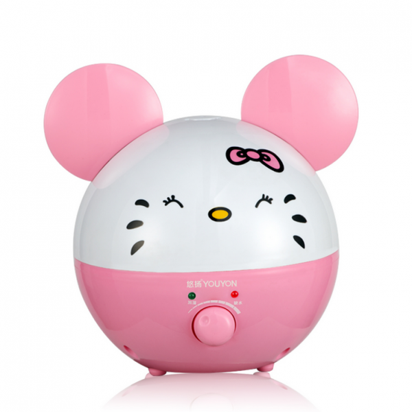 Kitty Air Humidifier Purifier Aroma Therapy 2.0L (Pink + White)