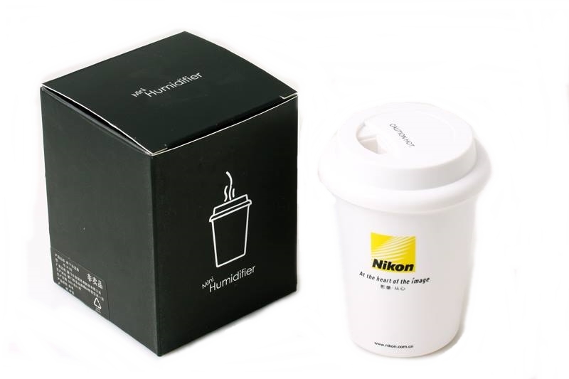 USB Mini Coffee Mug Air Humidifier Limited Edition NIKON (350ml)