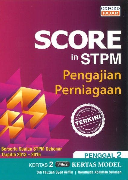 Score in STPM Pengajian Perniagaan Penggal 2