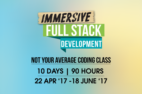 Immersive Full Stack Development
