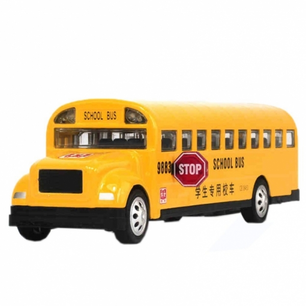 American Yellow School Bus Model