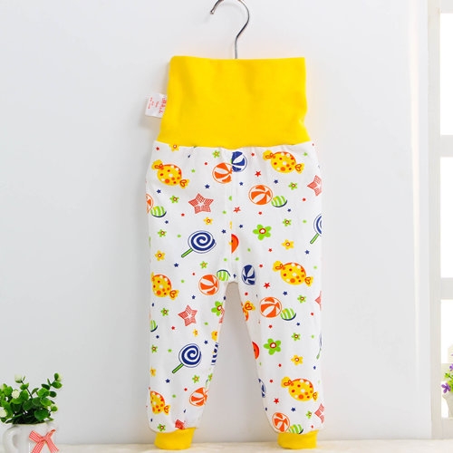 Baby Naval Protection Long Pant Lollipop Design (Yellow) Size 80