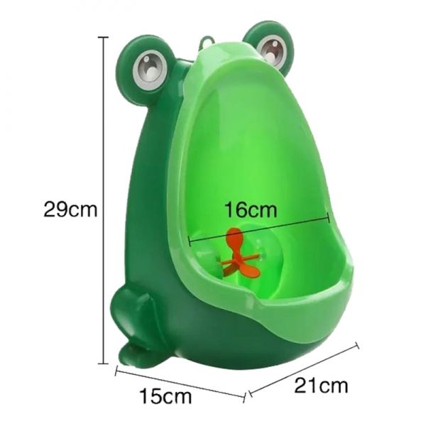 Kids Toilet Training - Frog Design (Orange)
