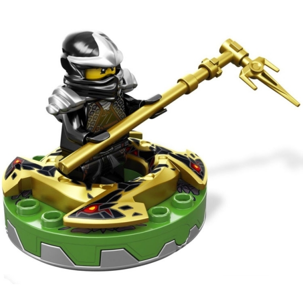Decool Ninjago Ninja Cole ZX Building Block Spin Top Gyro Toys 