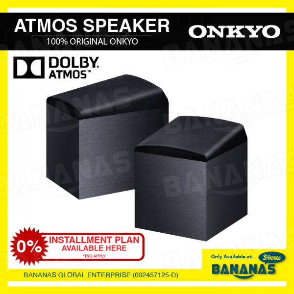 Onkyo SKH-410 Dolby Atmos Enabled Speaker System For Home Cinema 5.1.2 Home Theater AV Receiver