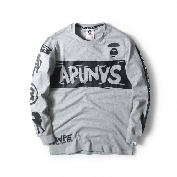 AAPE '' APUNVS '' Round Neck Thin Sweate