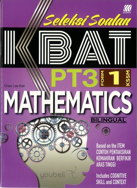 Sasbadi Seleksi Soalan PT3 Mathematics Tingakatan 1