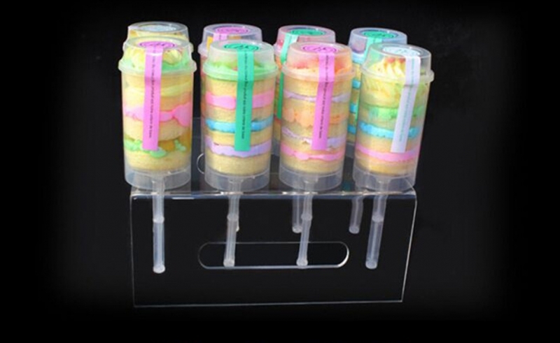Ice Cream Push Cake Mousse Push Cake Cylinder Container Mould (5in1)