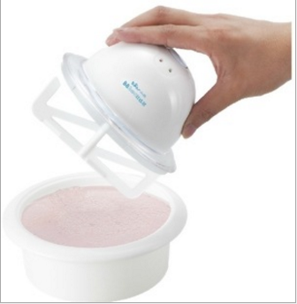 PORTABLE DIY ICE CREAM MAKER WITH BATTERY